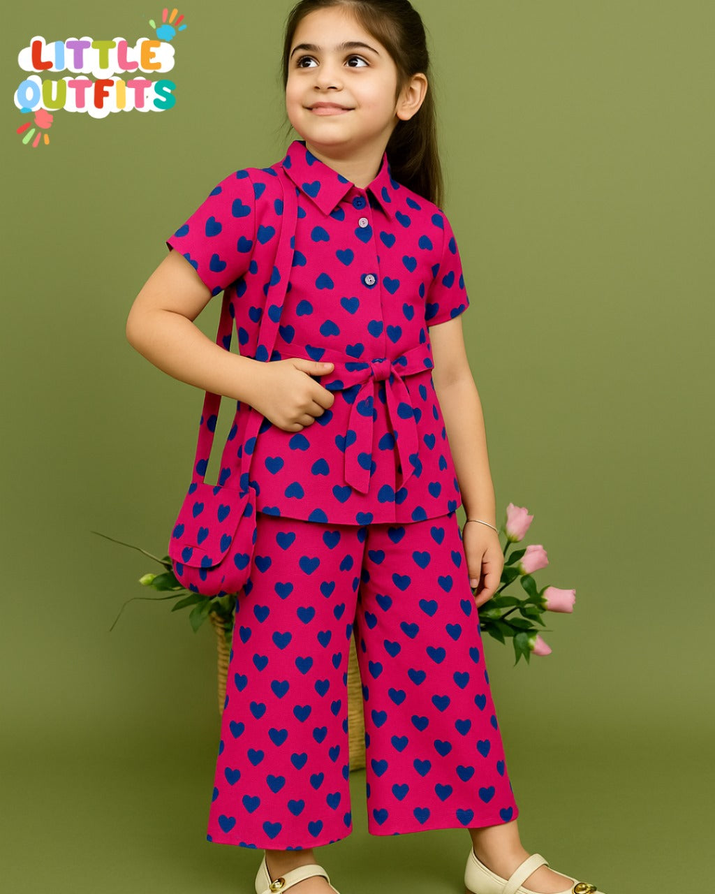 Imported Cotton 2PC Unstitched for Girls