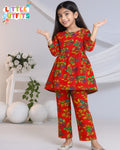 Imported Cotton 2PC Unstitched for Girls