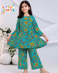 Imported Cotton 2PC Unstitched for Girls