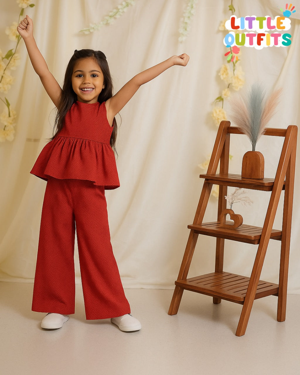Imported Cotton 2PC Unstitched for Girls