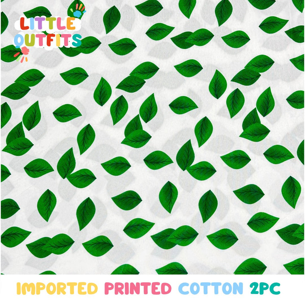 Imported Cotton 2PC Unstitched for Girls