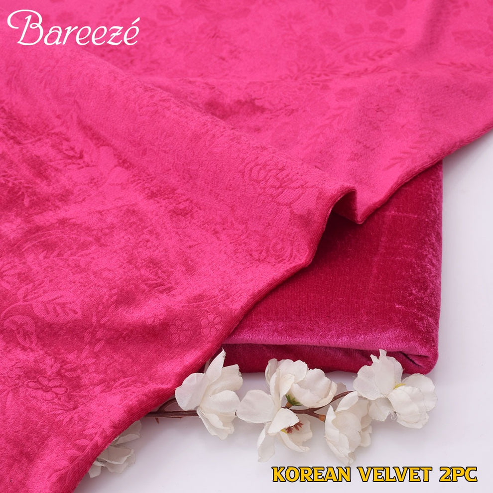 Premium Bareeze Velvet 2-Piece Unstitched