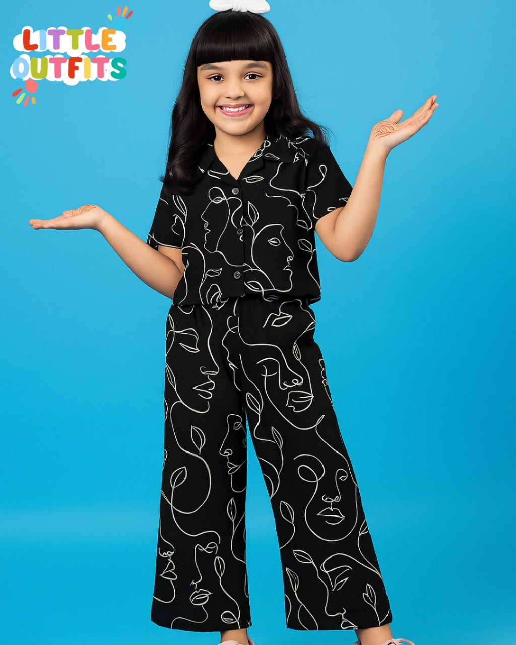 Imported Cotton 2PC Unstitched for Girls