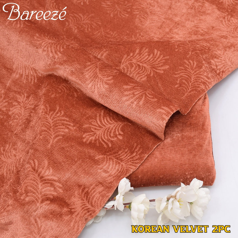Premium Bareeze Velvet 2-Piece Unstitched
