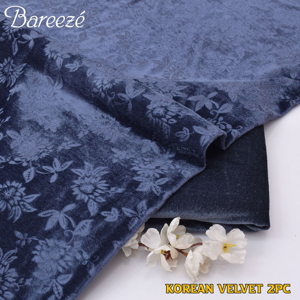 Premium Bareeze Velvet 2-Piece Unstitched