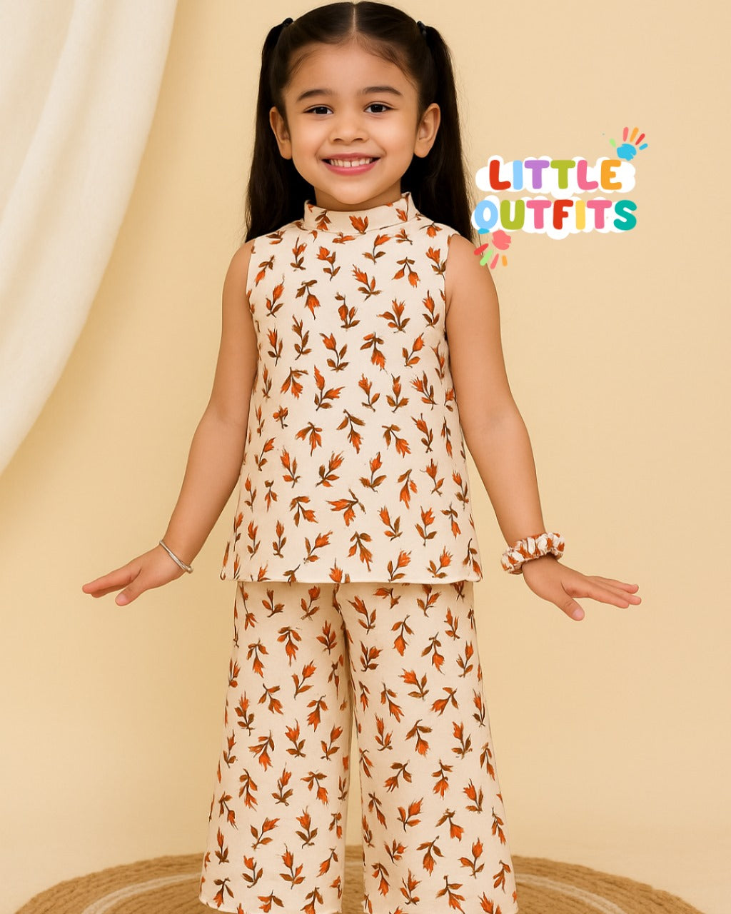Imported Cotton 2PC Unstitched for Girls